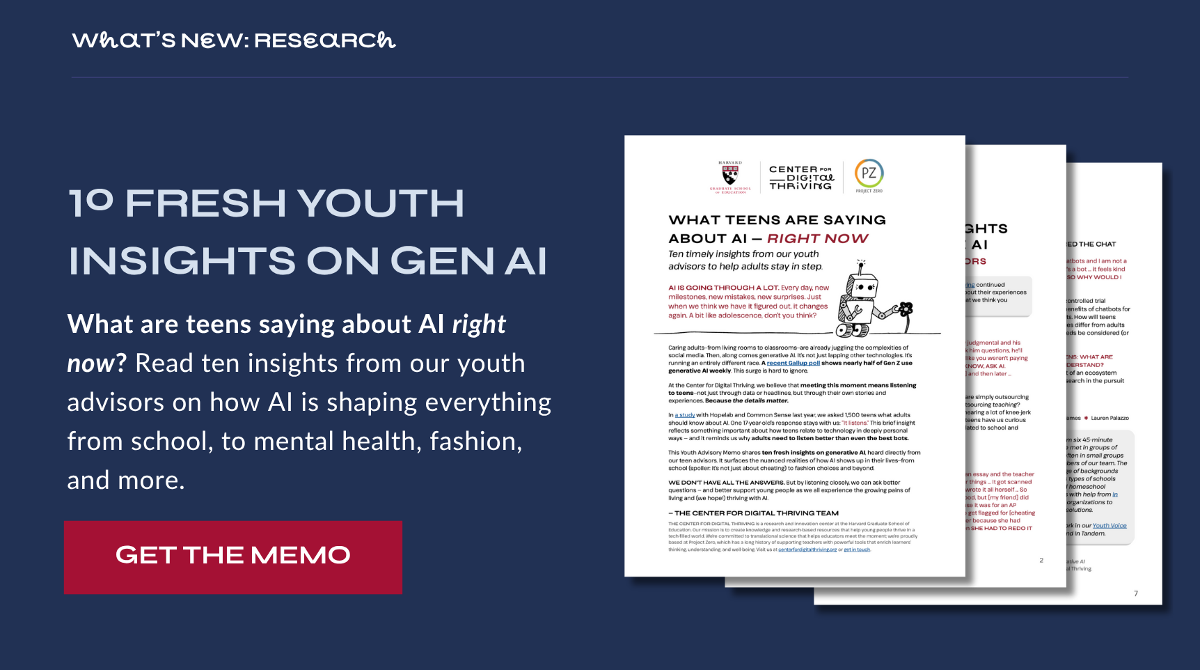 10 Fresh Insights on Gen AI - CDT Memo